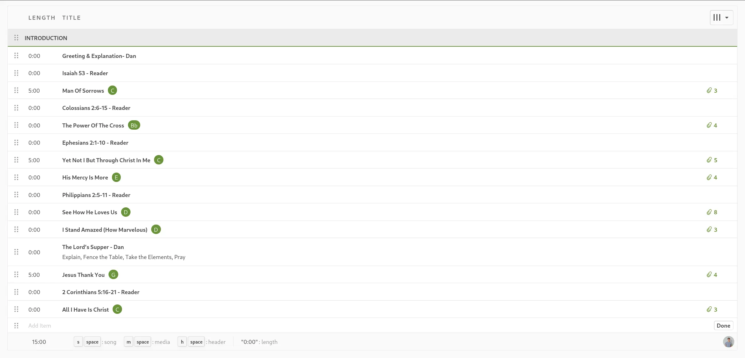 Good Friday Planning Center